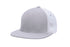 Pacific Headwear Premium M2 Performance Trucker Flexfit® Cap (ES341), Color 'SilverWhiteSilver'
